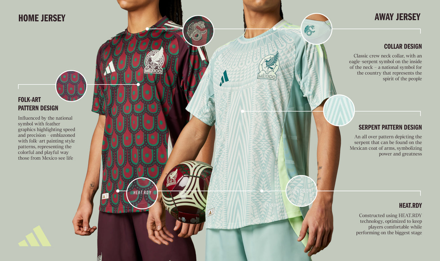 Mexico 2024 Copa America Home Jersey - Replica (Newest Model)