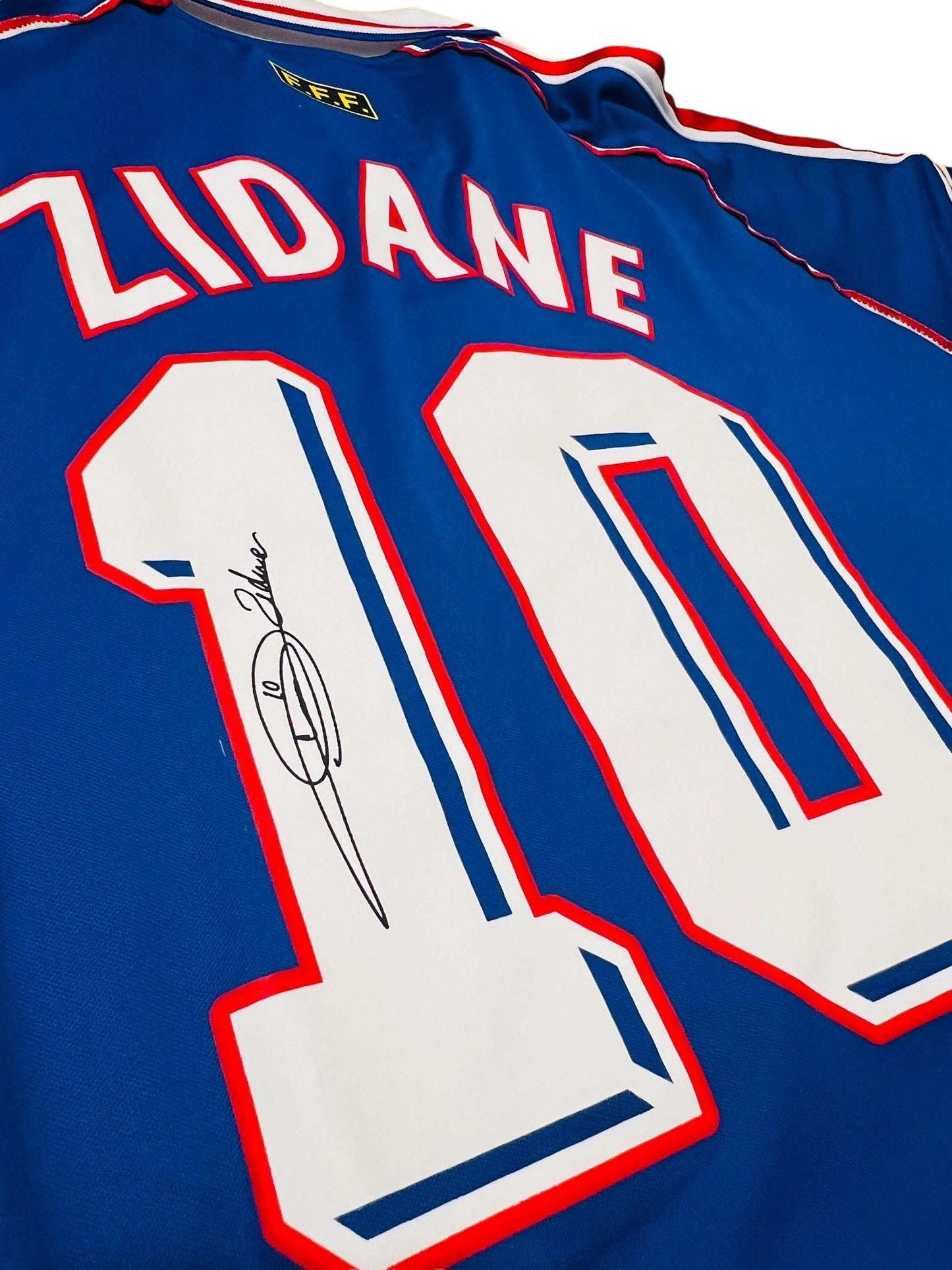 LEGENDS- Retro Zidane 10 France 98 Home Jersey - Replica